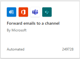 Power automate flow template 1