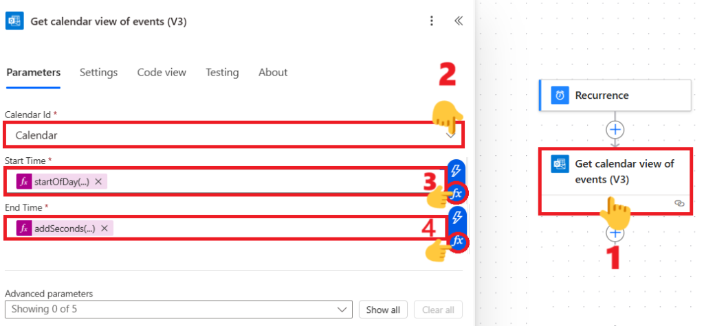 Get calendar view of events (V3)